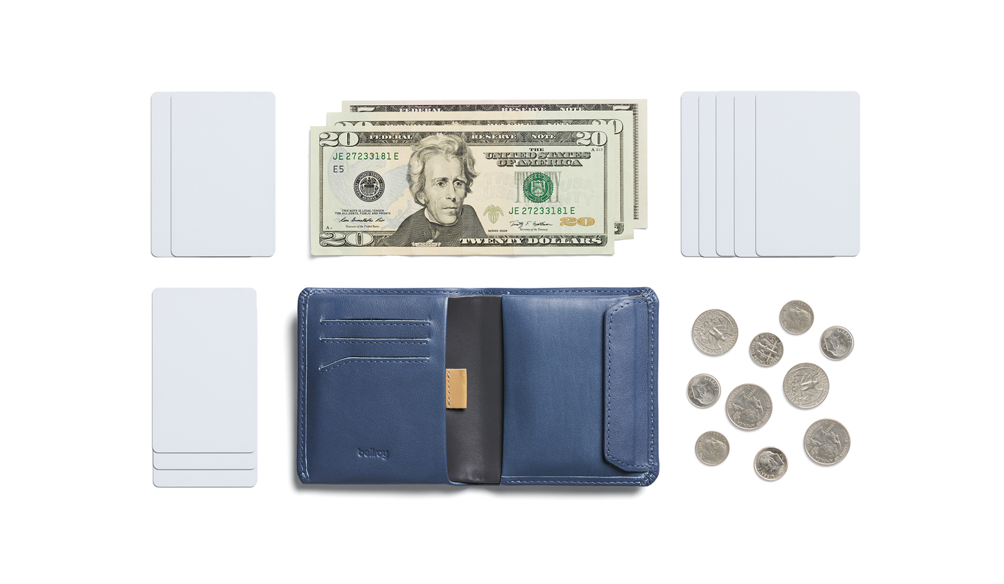 Coin Wallet | Leather Bi-fold Wallet with Coin Pouch | Bellroy