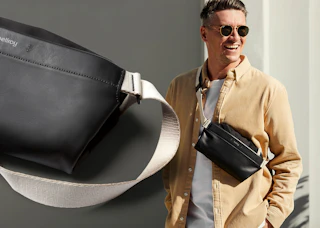 Sling Mini Premium | Unisex Sling Bag, Premium Leather | Bellroy