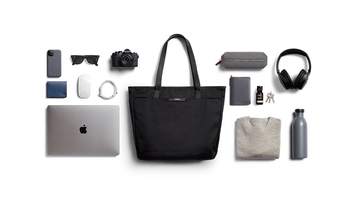 Bellroy Tokyo Tote, water-resistant woven tote bag (13" laptop, tablet,  notes, cables, drink bottle, spare clothes, everyday essentials) R 