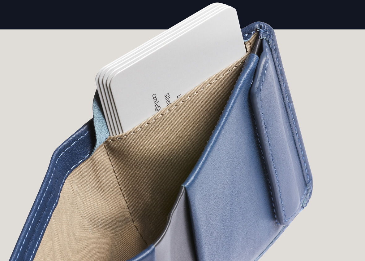 Coin Wallet | Leather Bi-fold Wallet with Coin Pouch | Bellroy