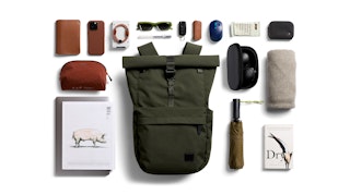 딱 맞는 수납공간을 갖춘 롤탑 백팩