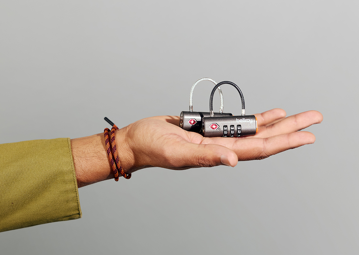 Travel Lock Duo | 旅行用のTSA認証ダイヤルロック | ベルロイ