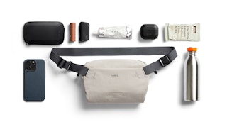 Eine leichte Umhängetasche mit viel Stauraum