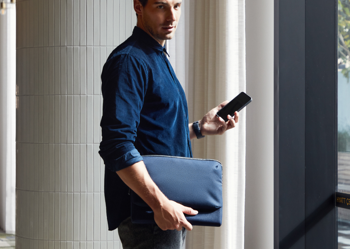 Laptop Caddy | Padded Sleeve with Accessory Pockets | Bellroy
