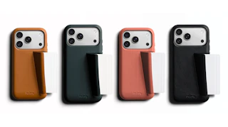 Our iPhone cases in our different colors, ideal to store your cards as a phone wallet