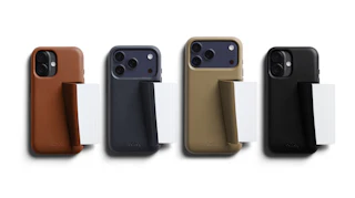 Our iPhone cases in our different colors, ideal to store your cards as a phone wallet