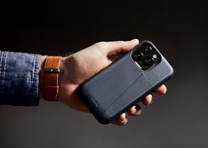 Phone case with hidden card holder and magnetic closure for your iPhone