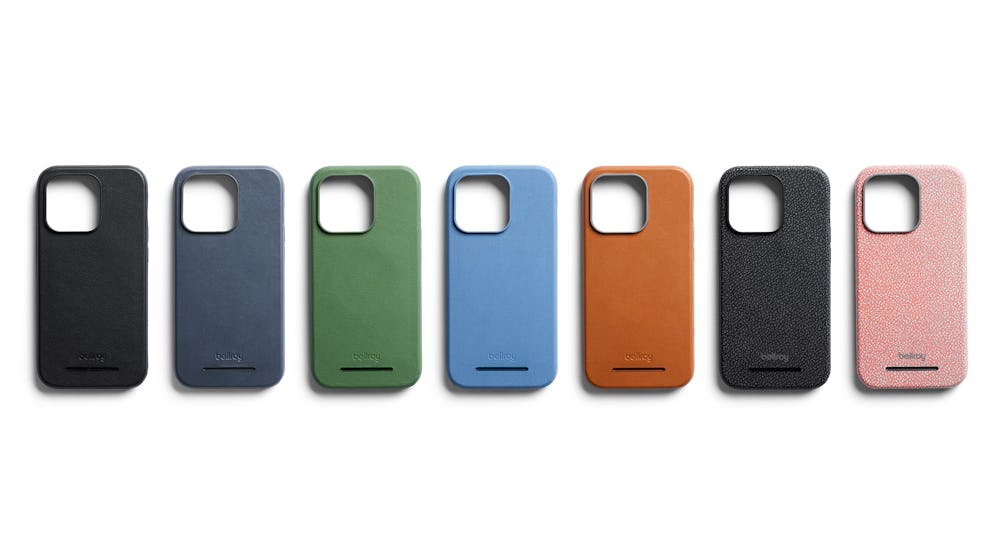 Our iPhone cases in our different colors, ideal to protect your iPhone and connect your mod wallet