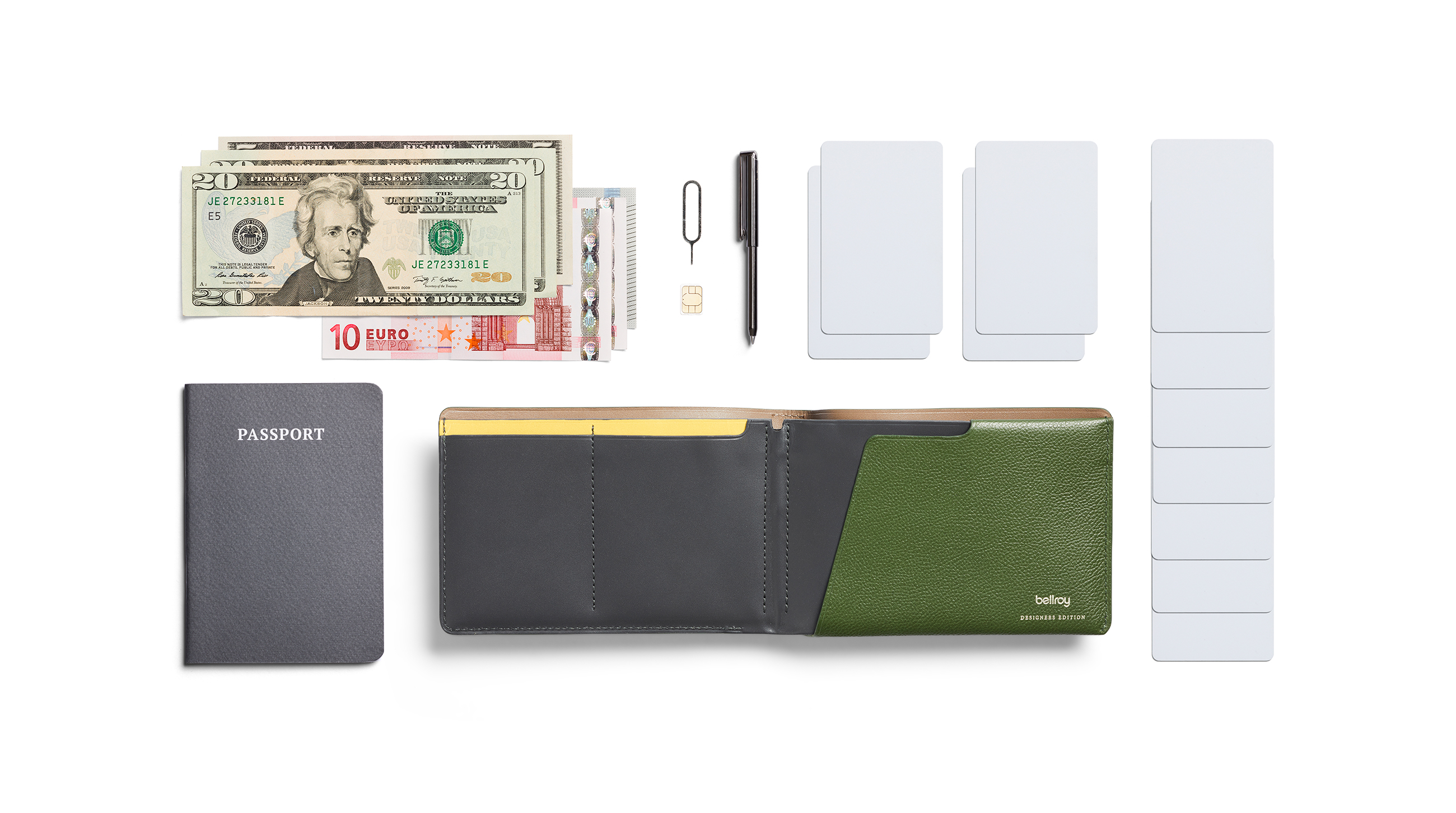 Travel Wallet – デザイナーズエディション | 保護機能搭載のレザー