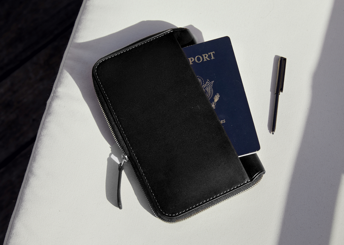 Travel Folio | Zip Leather Passport Holder for Travel | Bellroy