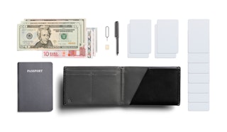 A travel wallet with plenty of storage